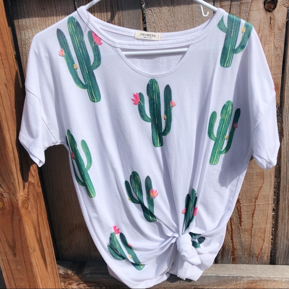 Promesa Tops - Cactus t shirt